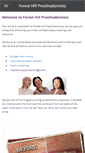 Mobile Screenshot of foresthillprostho.com